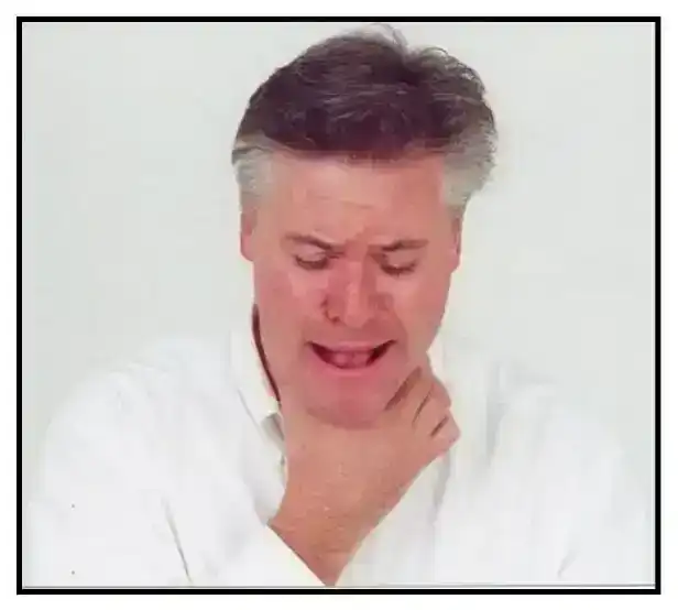 Figure 3: Universal choking sign
